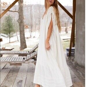 FREE PEOLPLE DRESS ‎ In The Mood For This MIDI  Dress MEDIUM